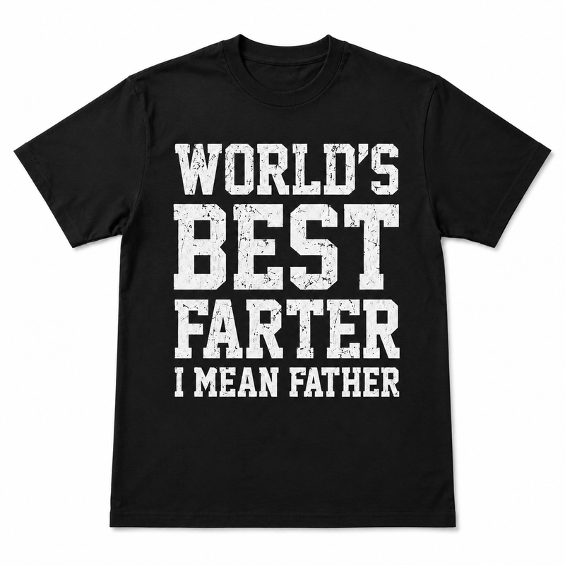 World's Best Farter… I Mean Father Shirt