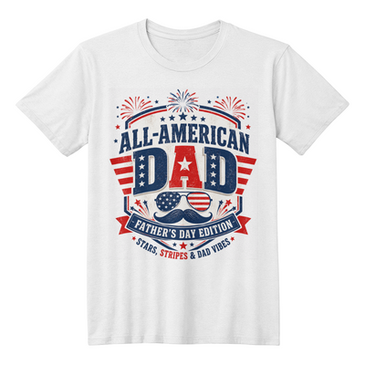 All-American Dad Father's Day Shirt