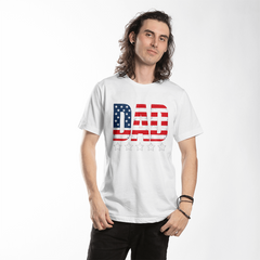 Patriotic Dad Stars & Stripes Shirt