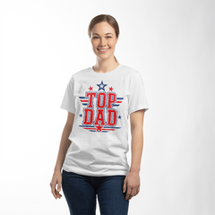 Top Dad Patriotic Father's Day Shirt