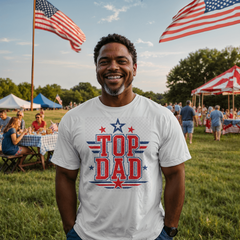 Top Dad Patriotic Father's Day Shirt