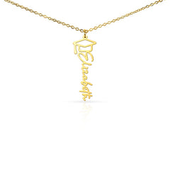 Custom Graduation Cap Necklace