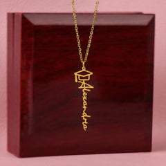 Custom Graduation Cap Necklace